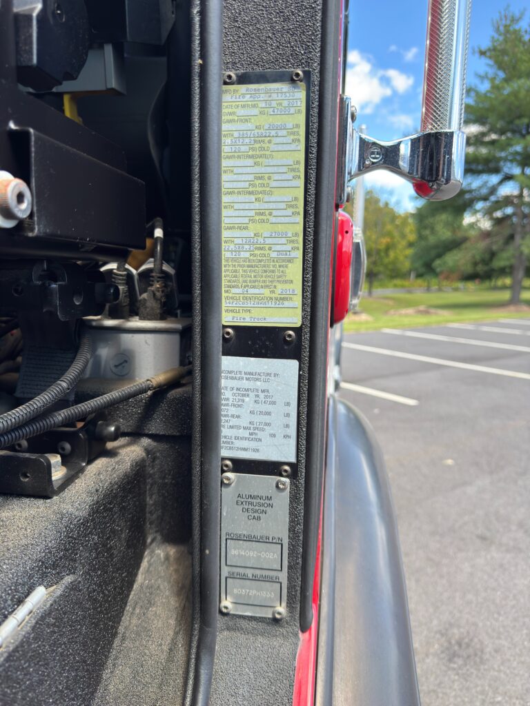 2017 Rosenbauer Commander