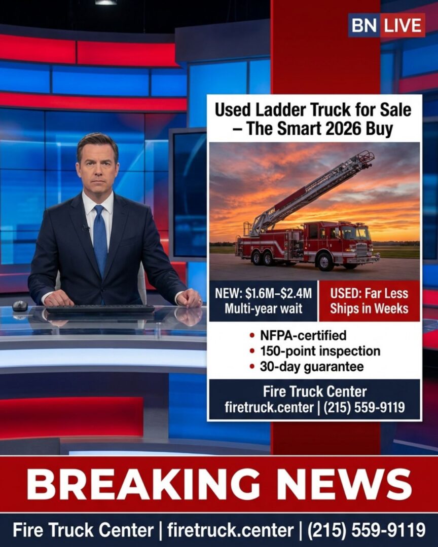 Used Ladder Truck for Sale: The Smart 2026 Buy