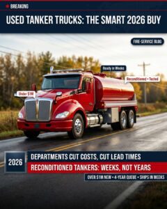 used tanker truck for sale from Fire Truck Center