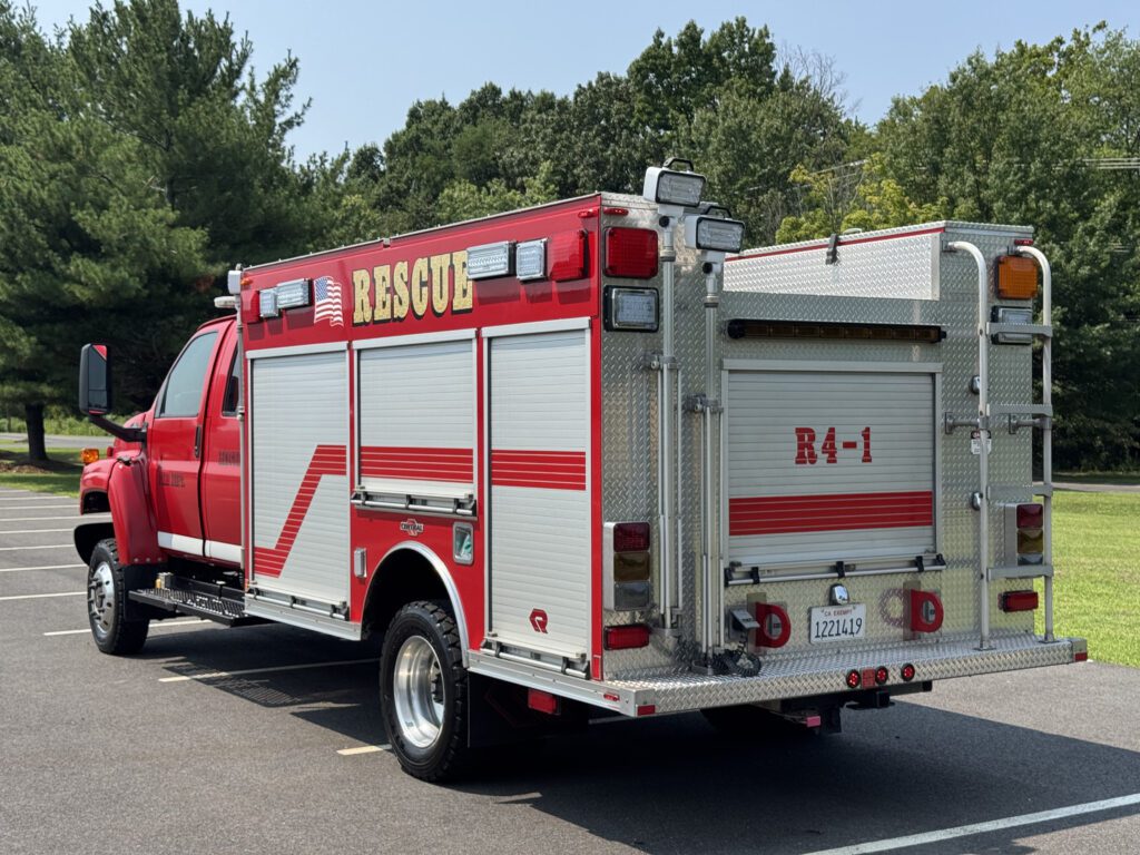 2007 Chevrolet Kodiak C5500 4×4 Crew Cab Rescue Truck