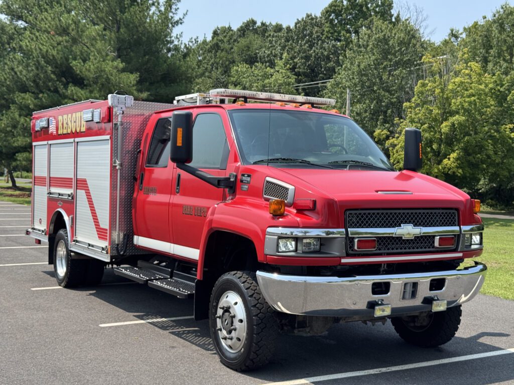 2007 Chevrolet Kodiak C5500 4×4 Crew Cab Rescue Truck