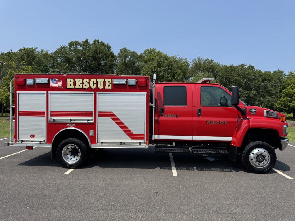 2007 Chevrolet Kodiak C5500 4×4 Crew Cab Rescue Truck