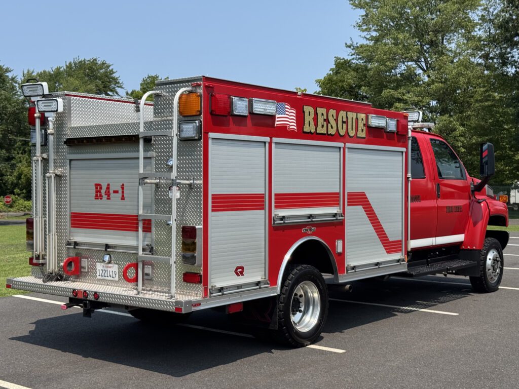 2007 Chevrolet Kodiak C5500 4×4 Crew Cab Rescue Truck